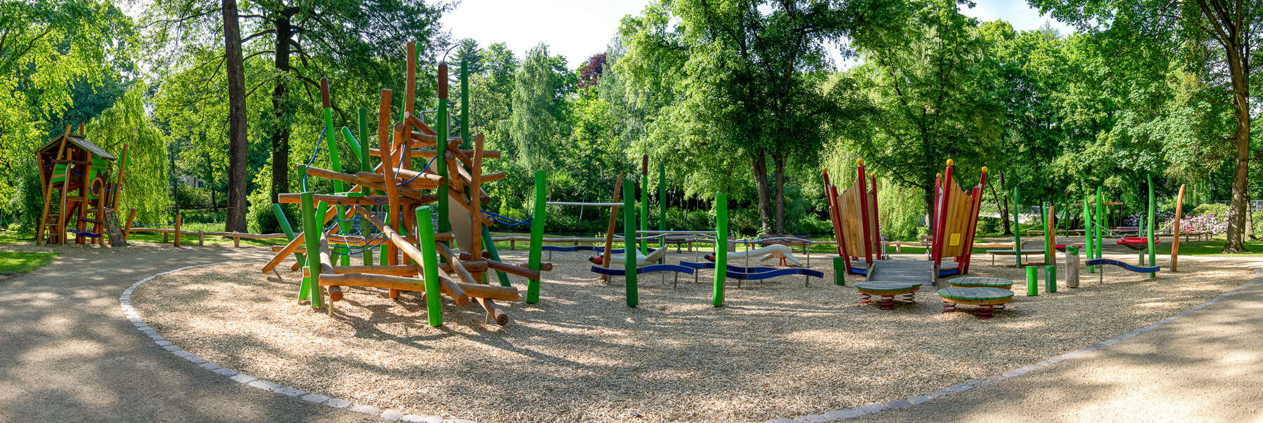 Spielplatz Schloßteichpark-Insel, Chemnitz